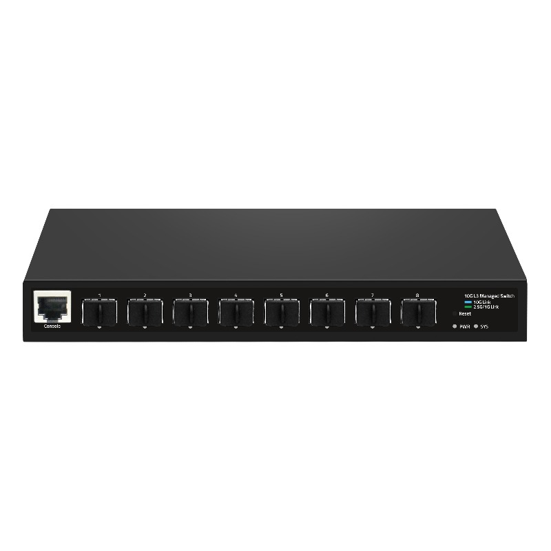 Switch de nível empresarial co - Sfp+ 10G Managed Switch 8 Port avaliação e preço