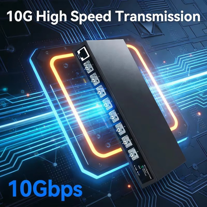 Switch de nível empresarial co - Sfp+ 10G Managed Switch 8 Port avaliação e preço