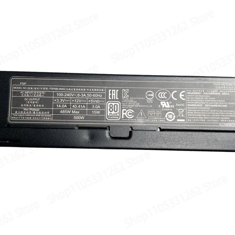 FSP500-30AS, fonte de alimenta - Atx Power Supply 1U Flex 500W avaliação e preço