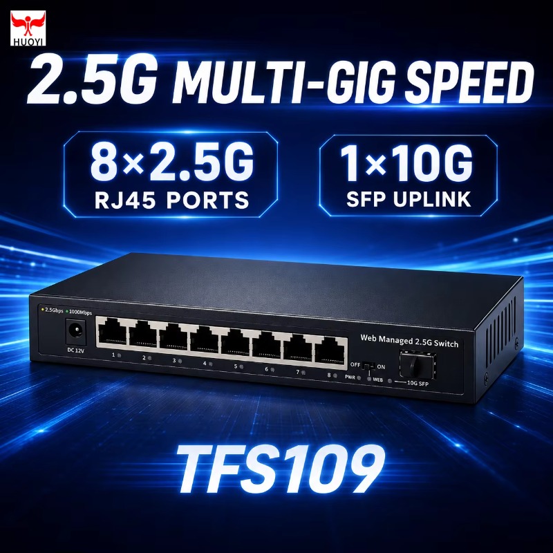 Switch gerenciado de 8 portas  - Sfp+ 10G Managed Switch 8 Port avaliação e preço