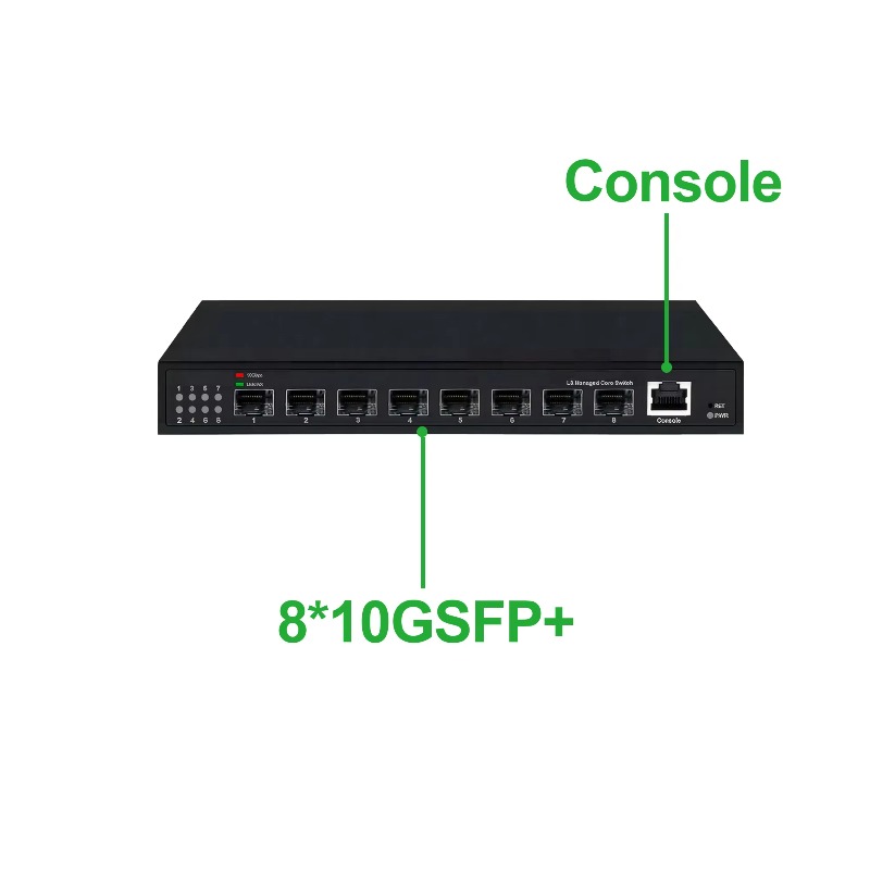 Switch de rede gerenciado L3 c - Sfp+ 10G Managed Switch 8 Port avaliação e preço